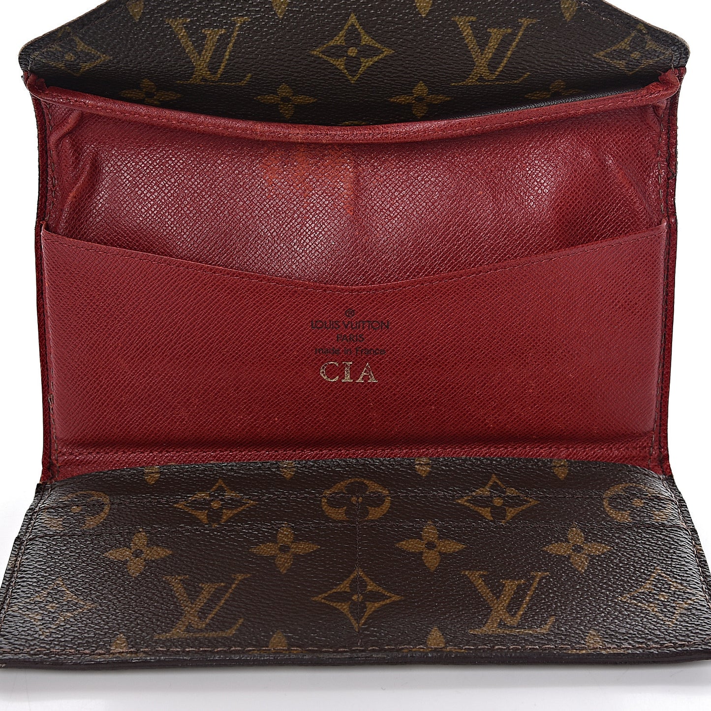 Monogram Josephine Wallet Fuchsia