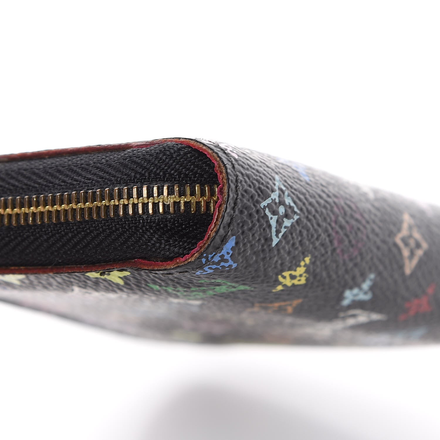 Louis Vuitton Monogram Multicolor Zippy Coin Purse Black Grenade 7 of 7