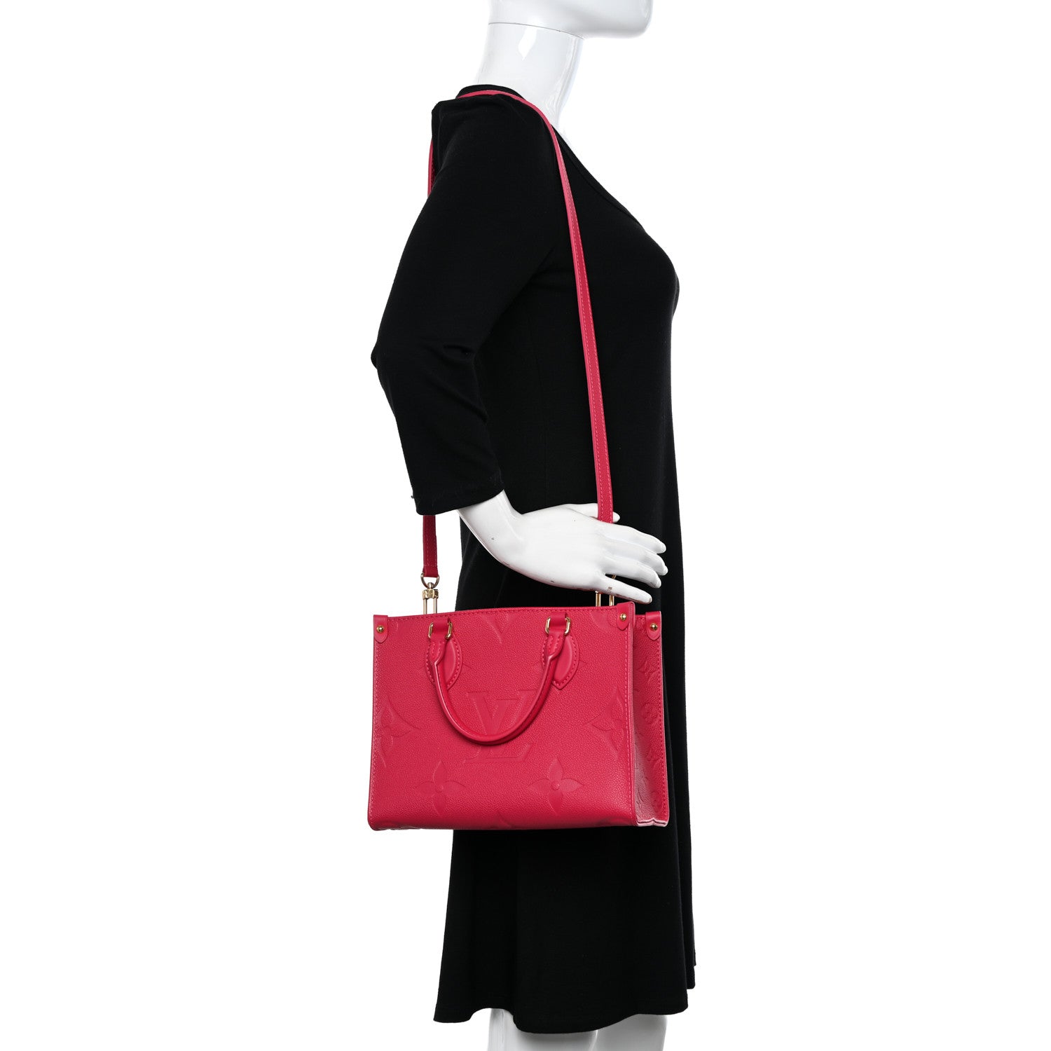 Louis Vuitton Empreinte Monogram Giant Onthego PM Freesia 2 of 11