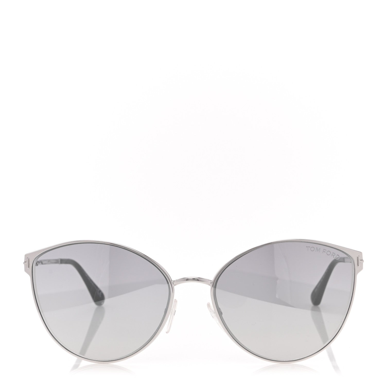 Tom Ford Metal Cat Eye Zeila Sunglasses TF654 Silver 2 of 8