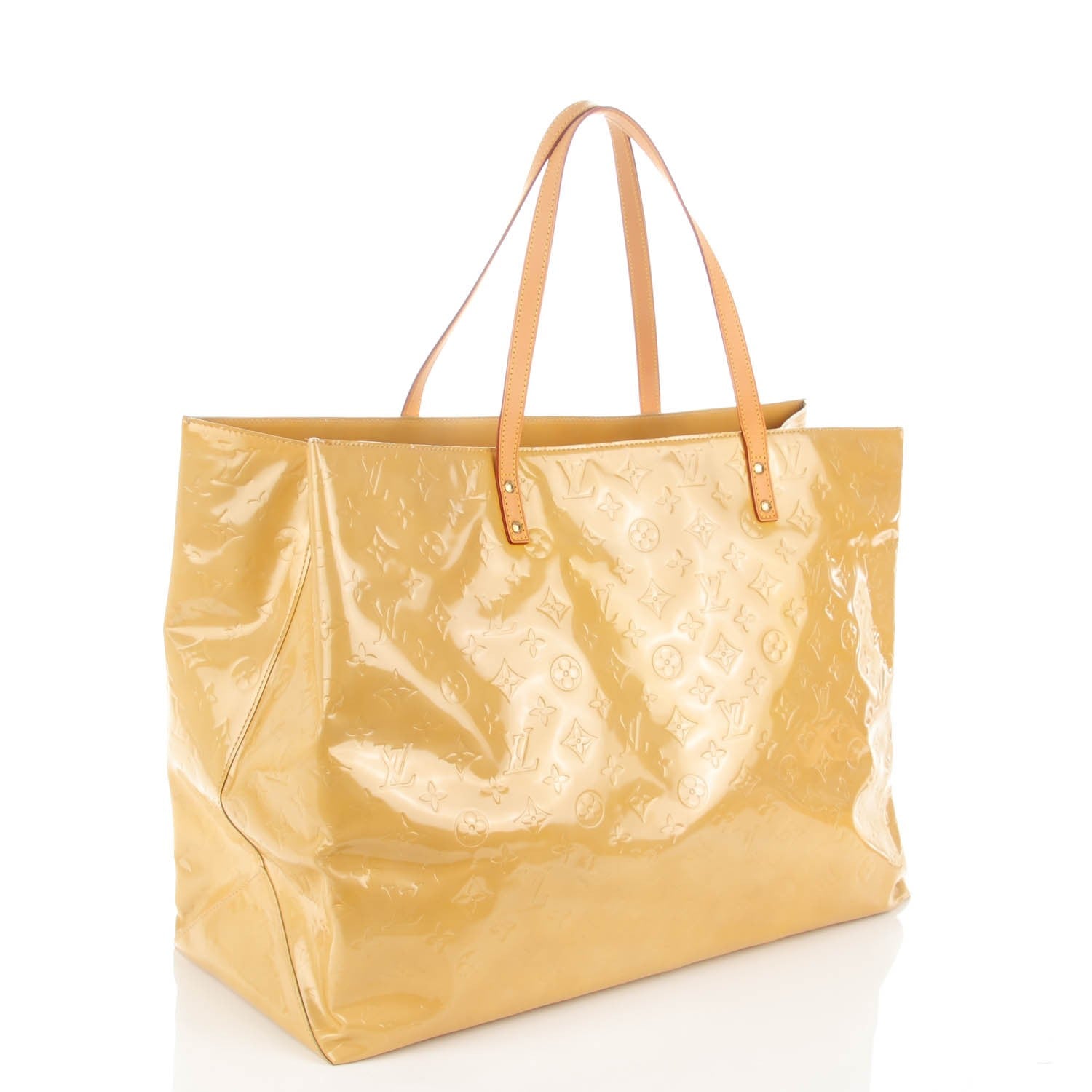 Louis Vuitton Vernis Reade GM Beige 3 of 7