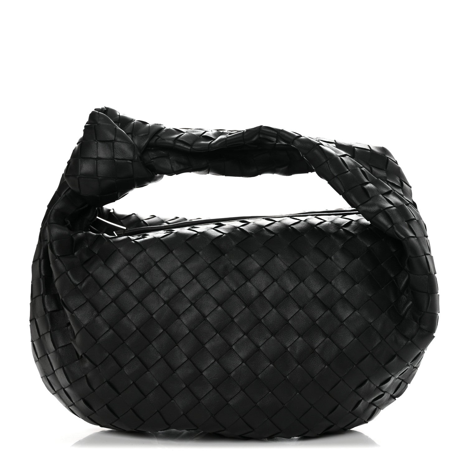 Bottega Veneta Nappa Intrecciato Teen Jodie Hobo Black 1 of 10