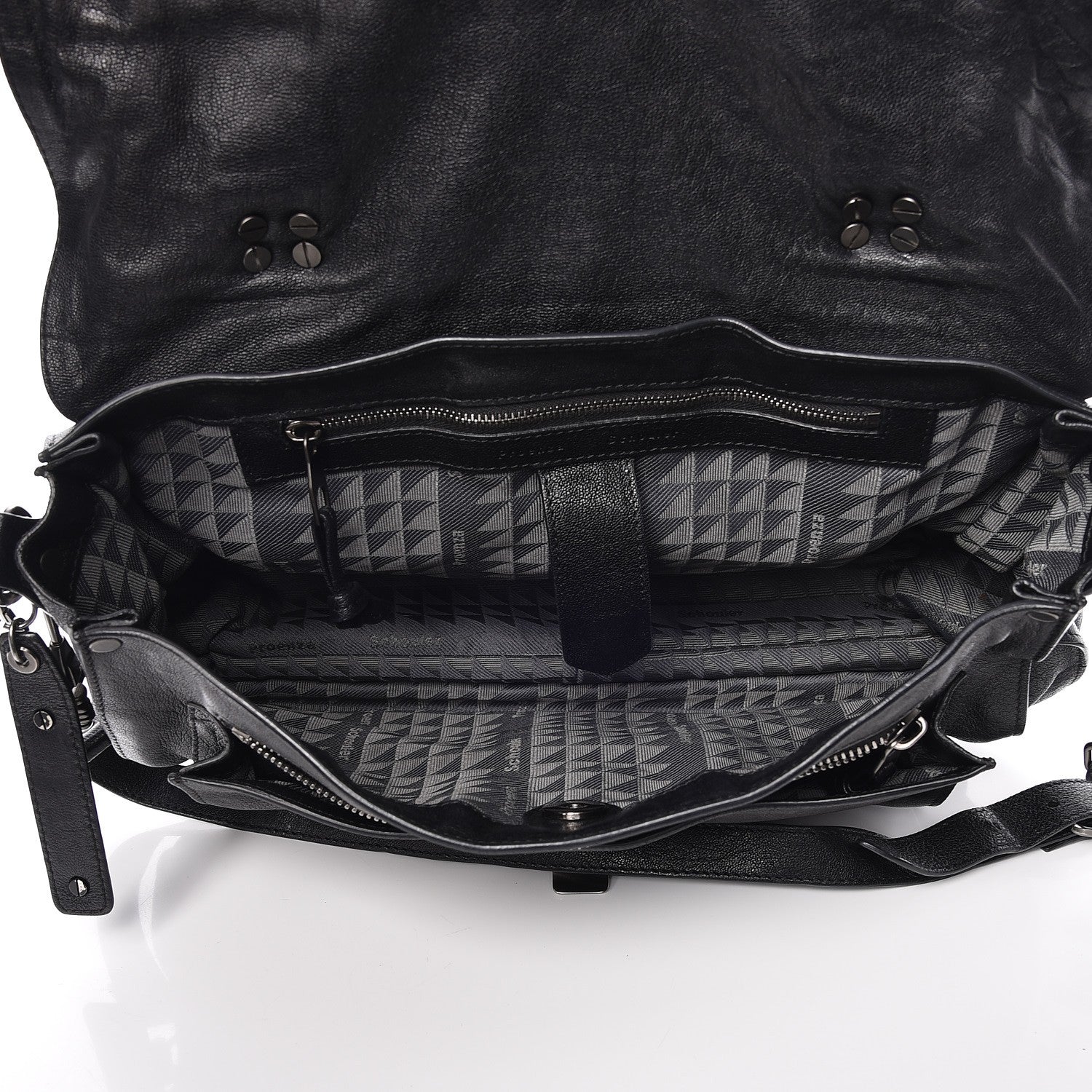 Proenza Schouler Lambskin Medium PS1 Satchel Black 5 of 8