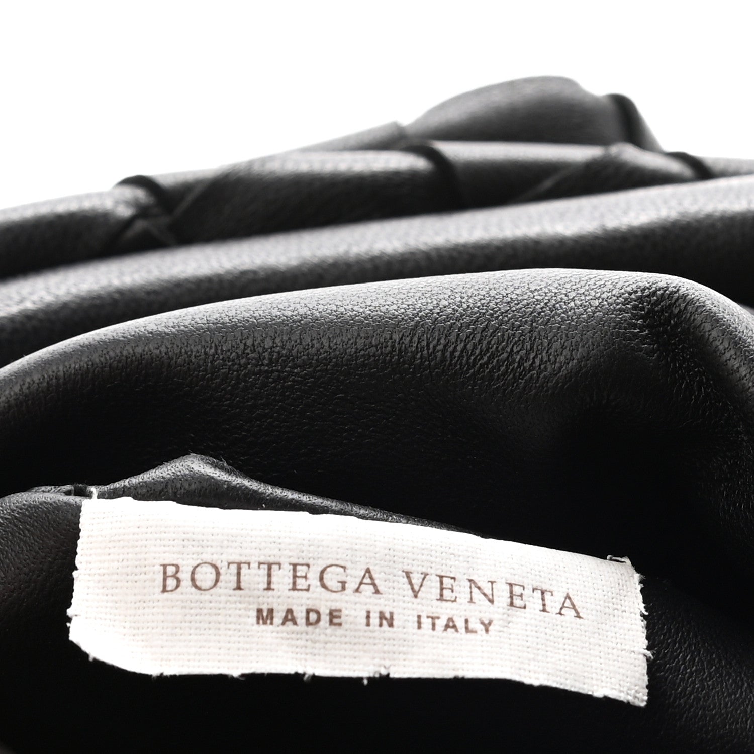Bottega Veneta Nappa Maxi Intreccio The Pouch Oversized Clutch Black 8 of 10