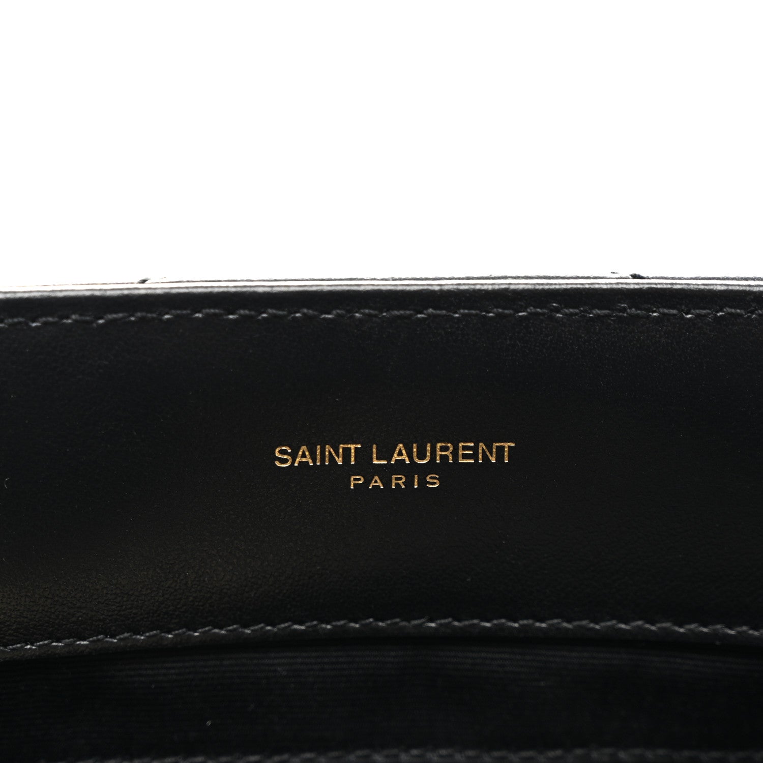 Saint Laurent Calfskin Y Quilted Monogram Medium Loulou Chain Satchel Black 6 of 11