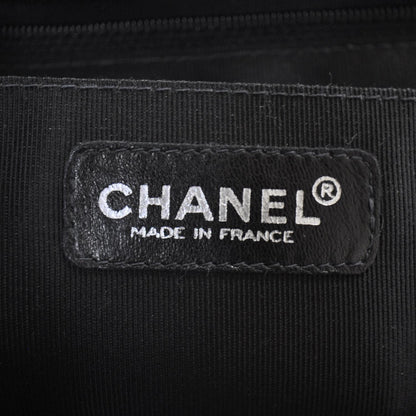 Chanel Lambskin Quilted Flap Bag Black SHW 7 of 10