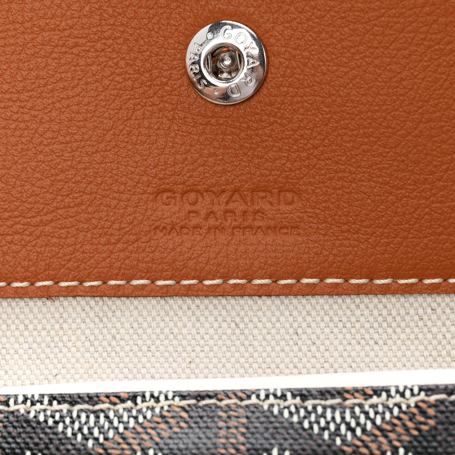 Goyard Goyardine Saint Louis GM Black Gold 7 of 11