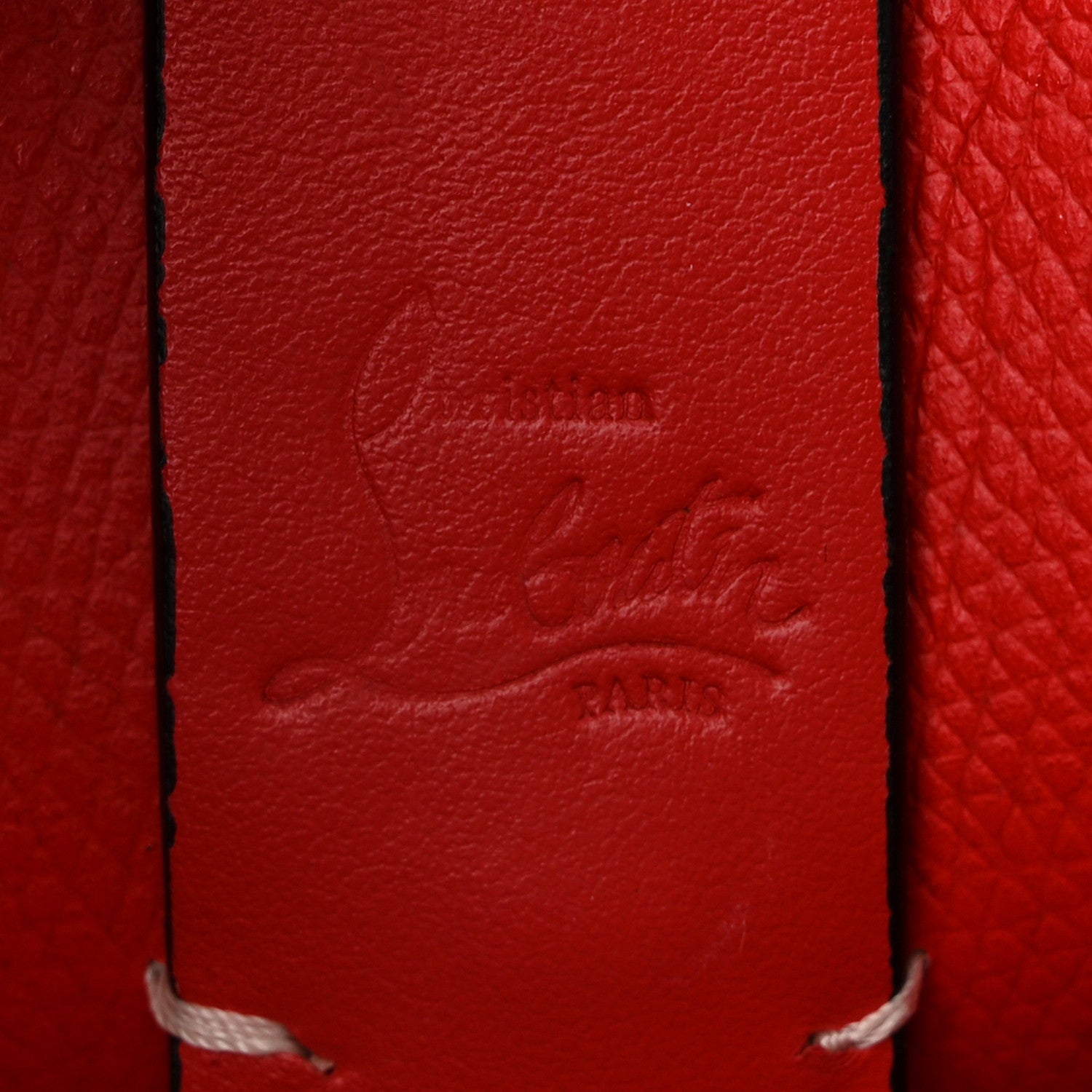 Christian Louboutin Calfskin Spikes Mini East West Cabata Tote Leche 6 of 12