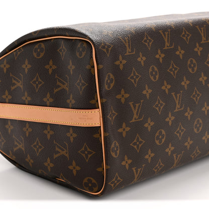 Louis Vuitton Monogram Speedy Bandouliere 35 10 of 14