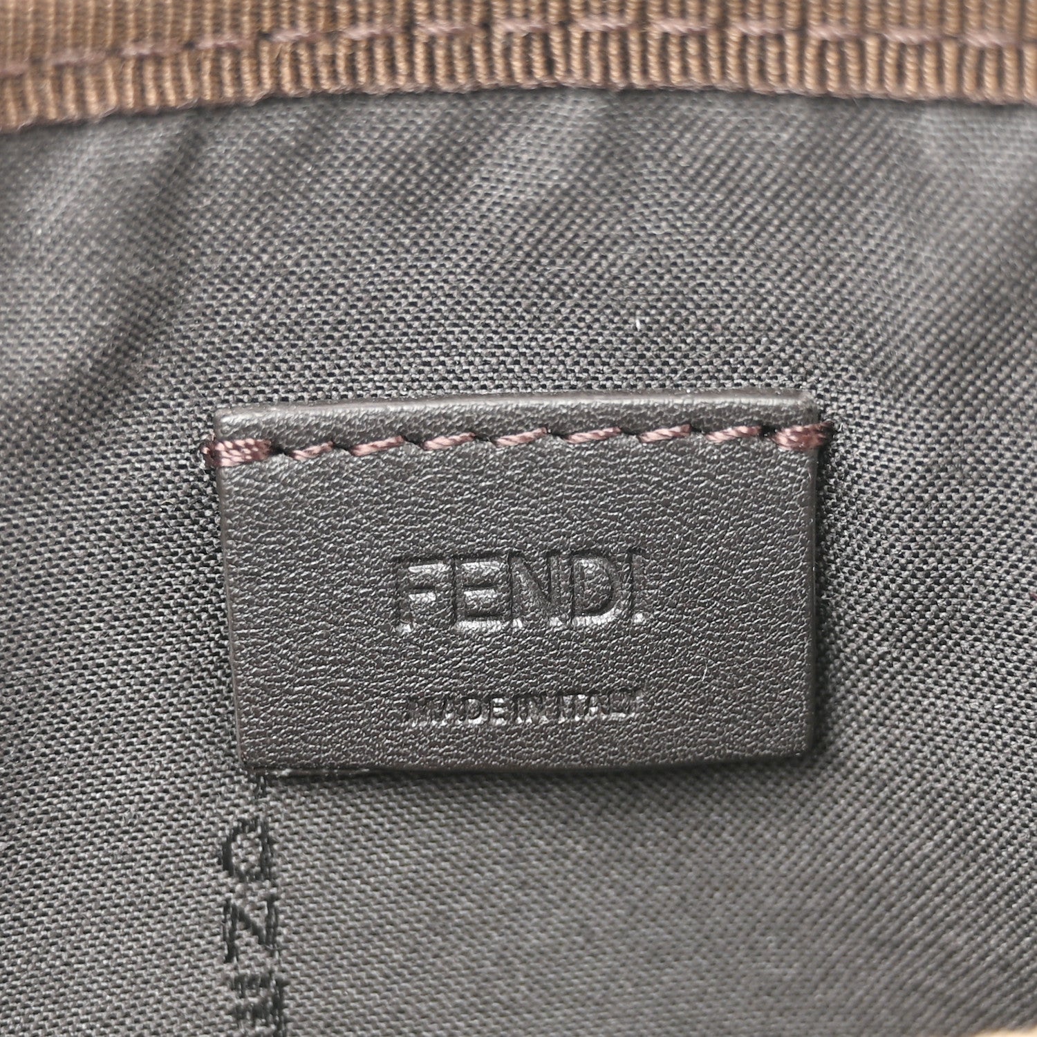Fendi Vitello Grace Matte Easy Baguette Olive 8 of 12