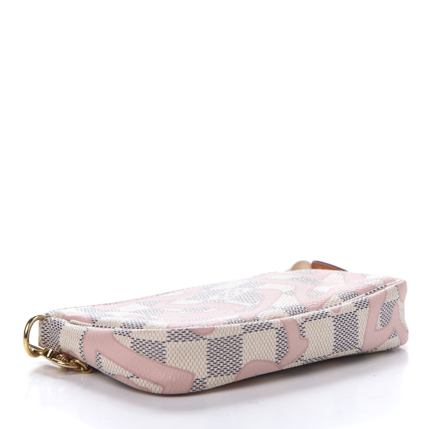 Louis Vuitton Damier Azur Tahitienne Mini Pochette Accessories 4 of 10