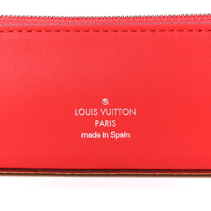 Louis Vuitton Monogram Elizabeth Pencil Pouch Red 7 of 12