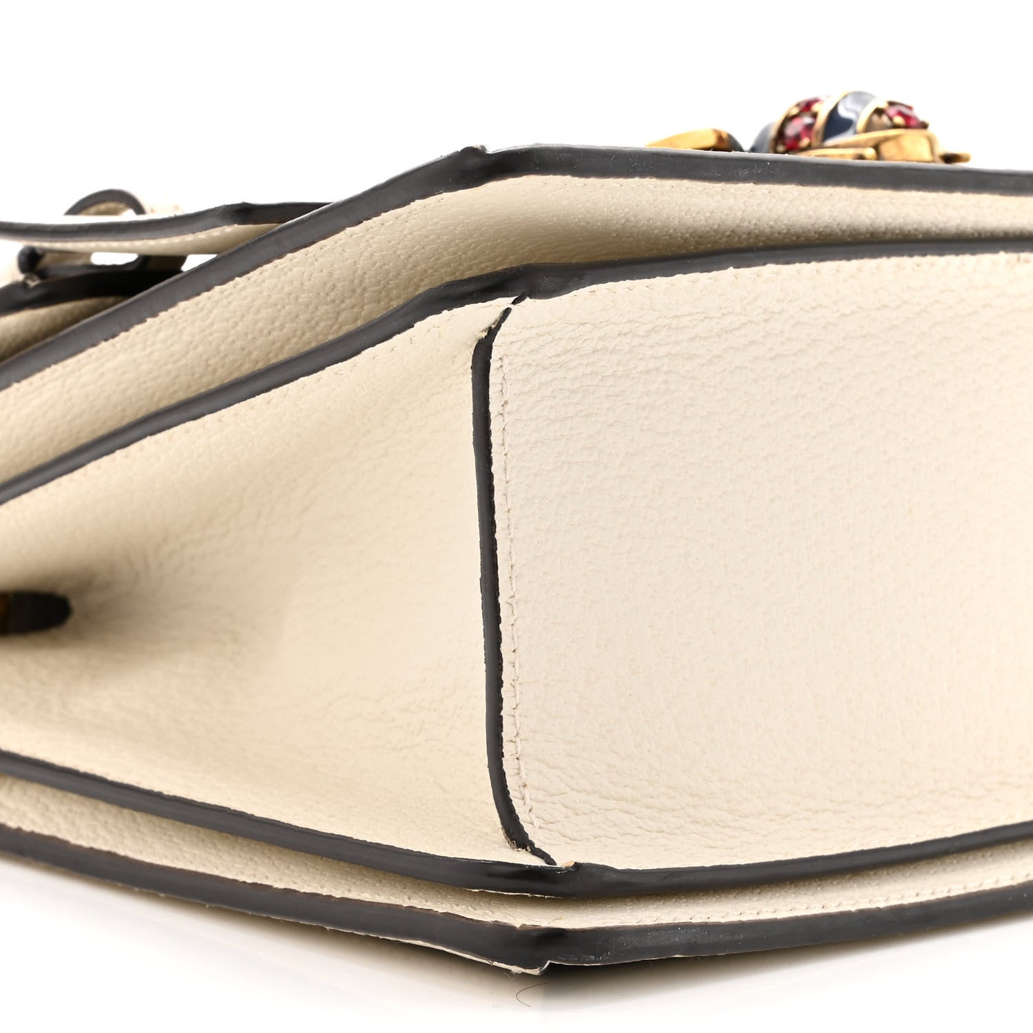 Gucci GG Supreme Monogram Small Queen Margaret Top Handle Bag White 9 of 11