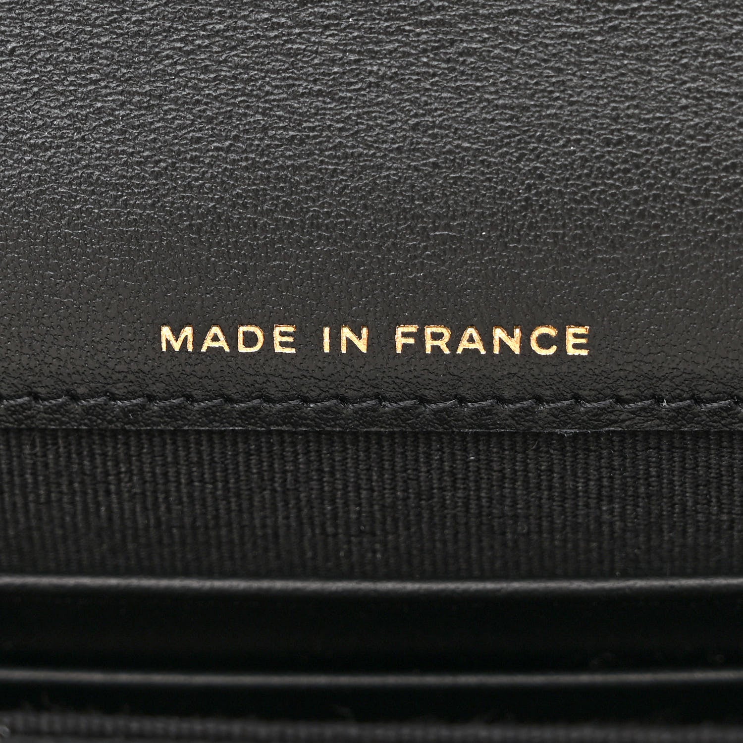 Chanel Shiny Caviar Quilted Flap Charm Wallet On Chain WOC Black 7 of 12