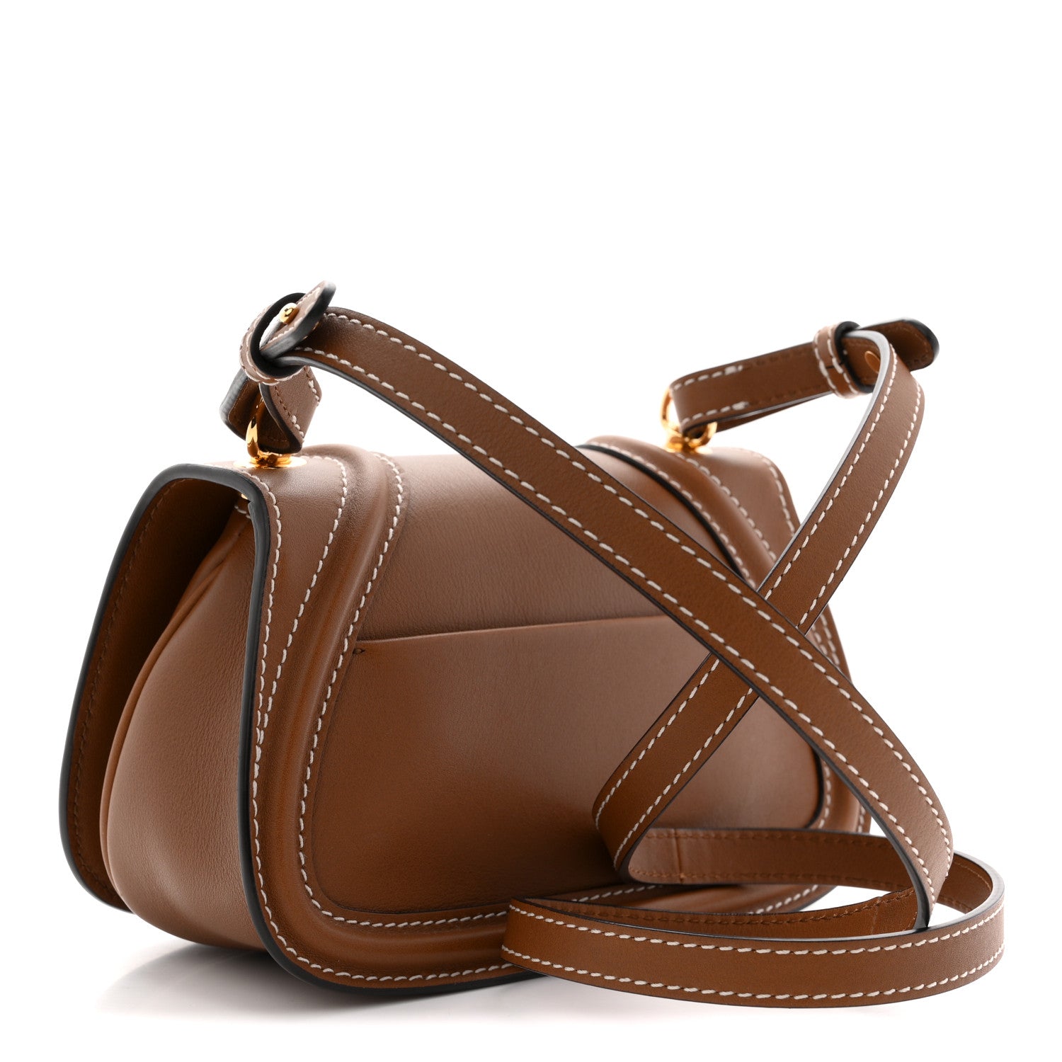 Gucci Calfskin Blondie Small Shoulder Bag Brown 3 of 10