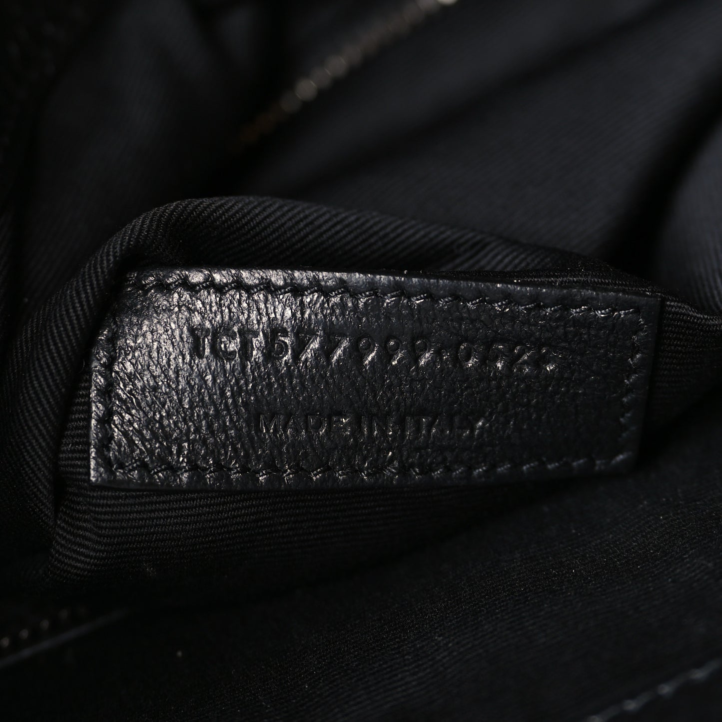 Crinkled Calfskin Matelasse Monogram Medium Niki Shopper Tote Black