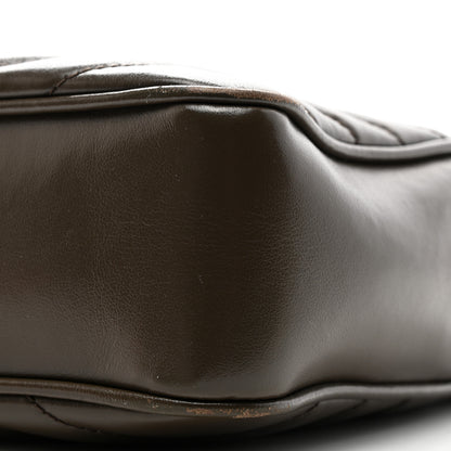Saint Laurent Calfskin Matelasse Monogram Lou Camera Bag Military Olive 10 of 15