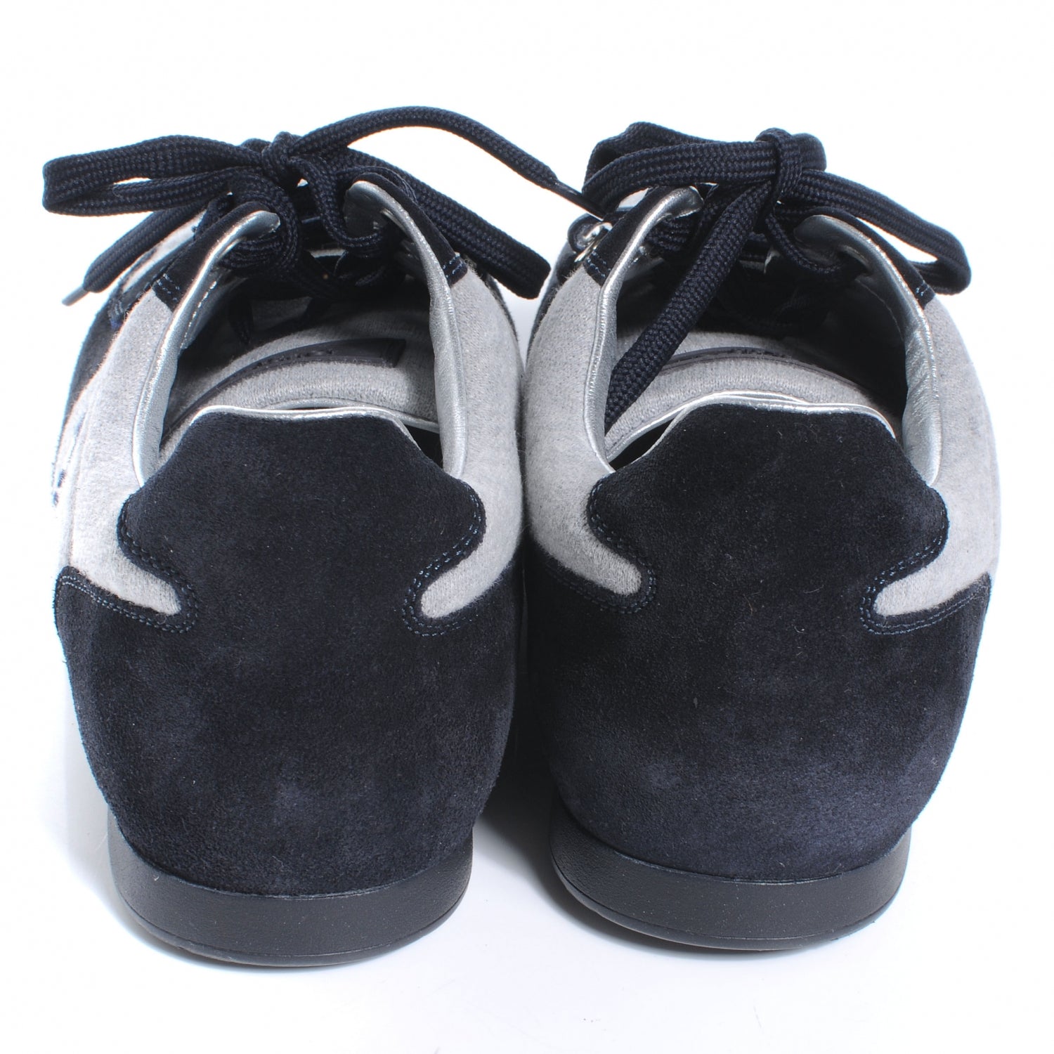 Louis Vuitton Suede Stardust Sneakers 5.5 Grey 4 of 6