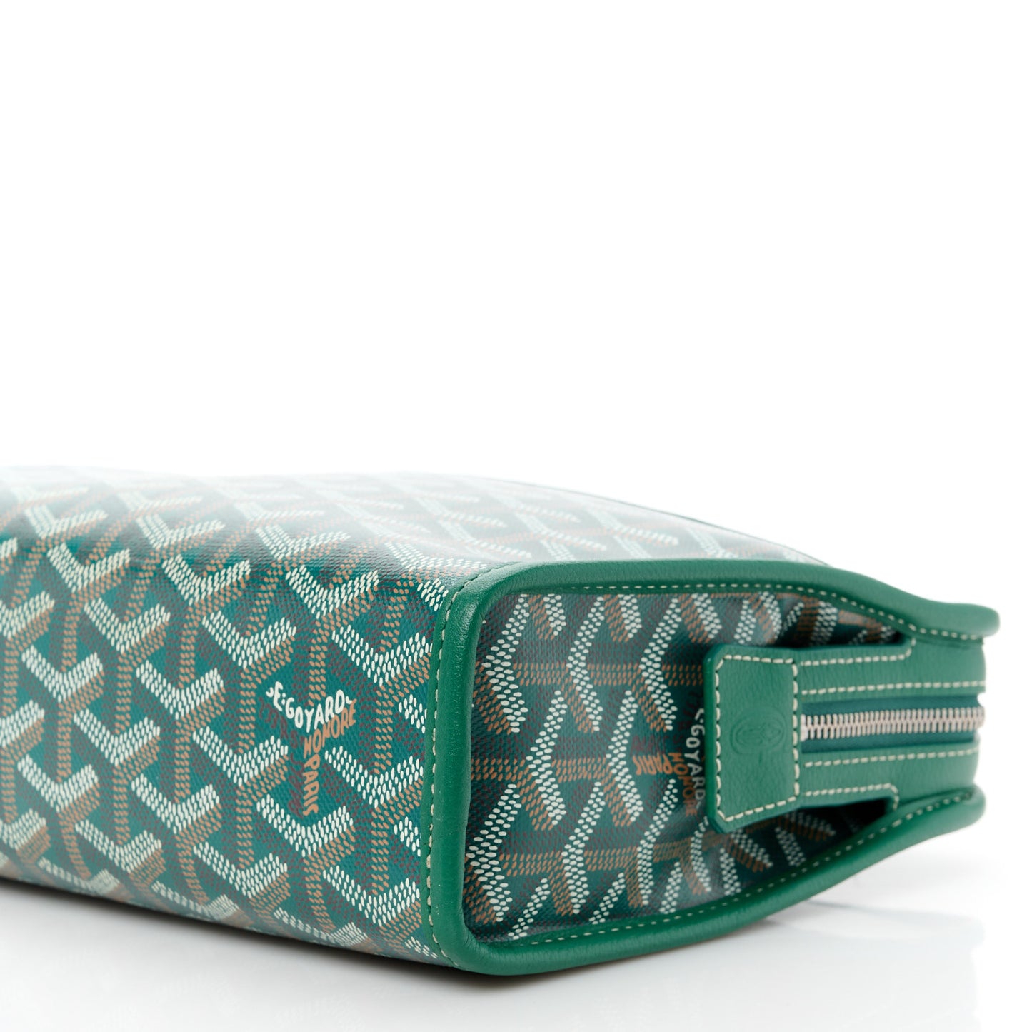 Goyardine Jouvence Toiletry Pouch MM Green