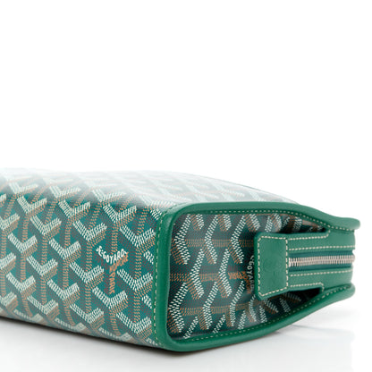 Goyard Goyardine Jouvence Toiletry Pouch MM Green 11 of 13