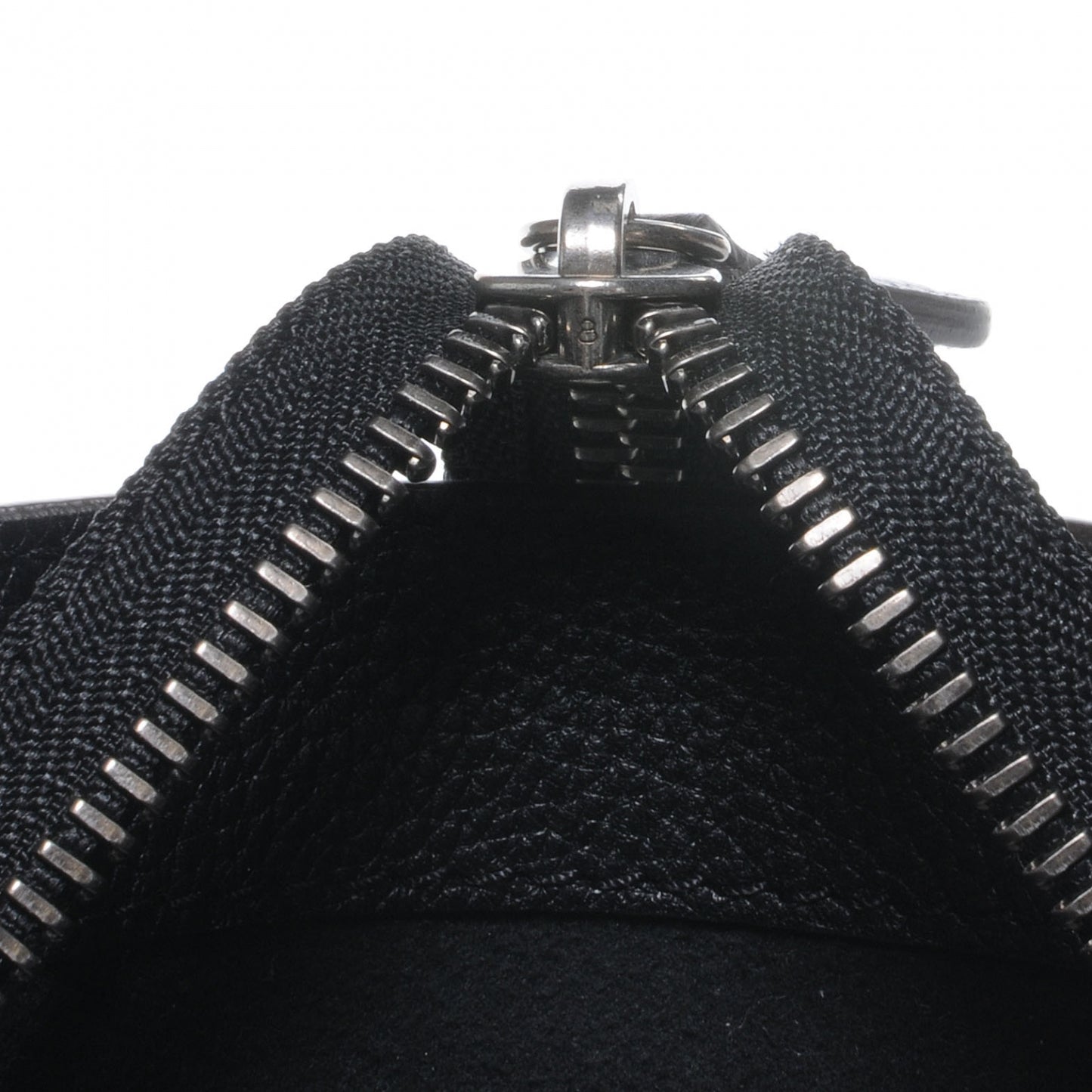 Drummed Calfskin Mini Luggage Black
