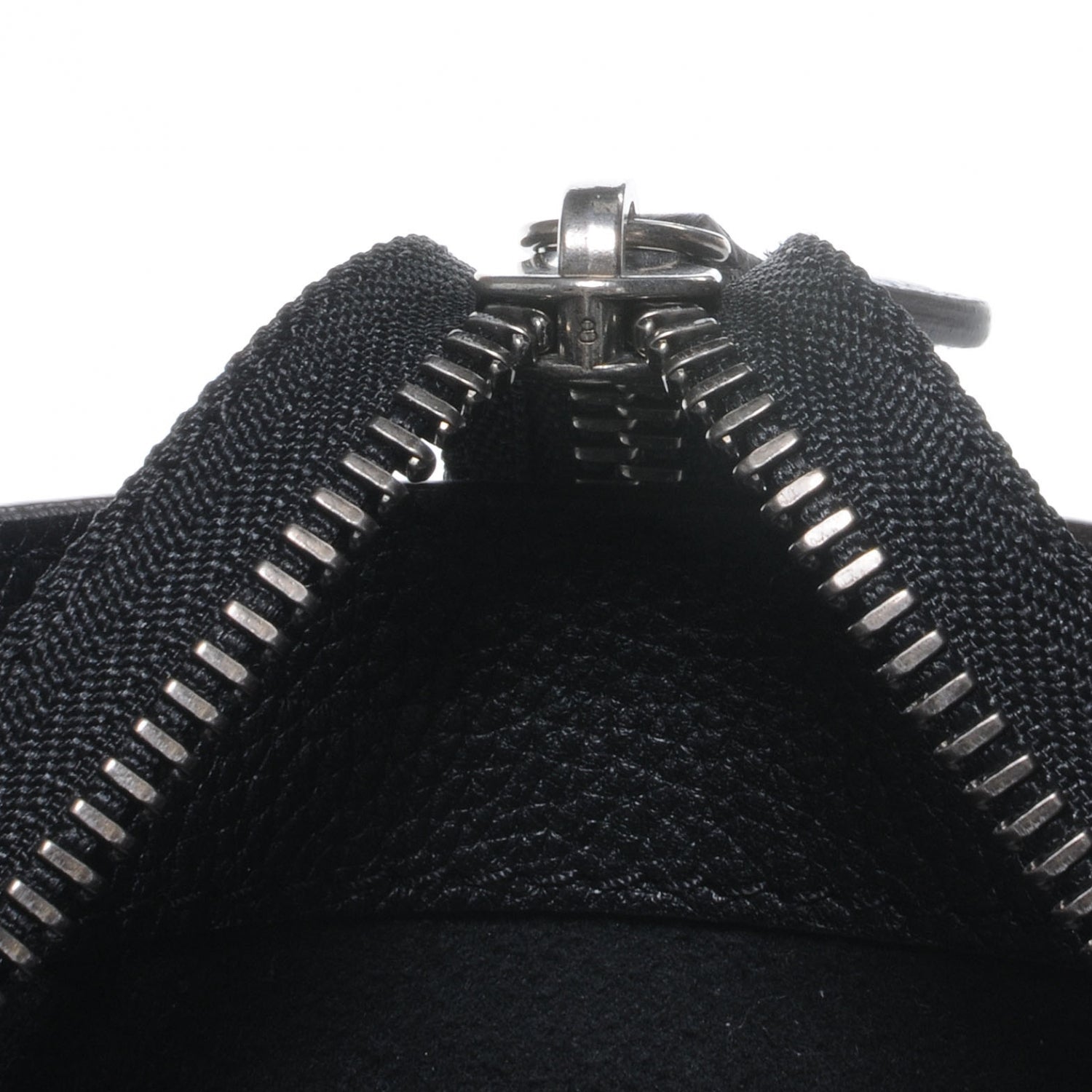 Celine Drummed Calfskin Mini Luggage Black 5 of 9