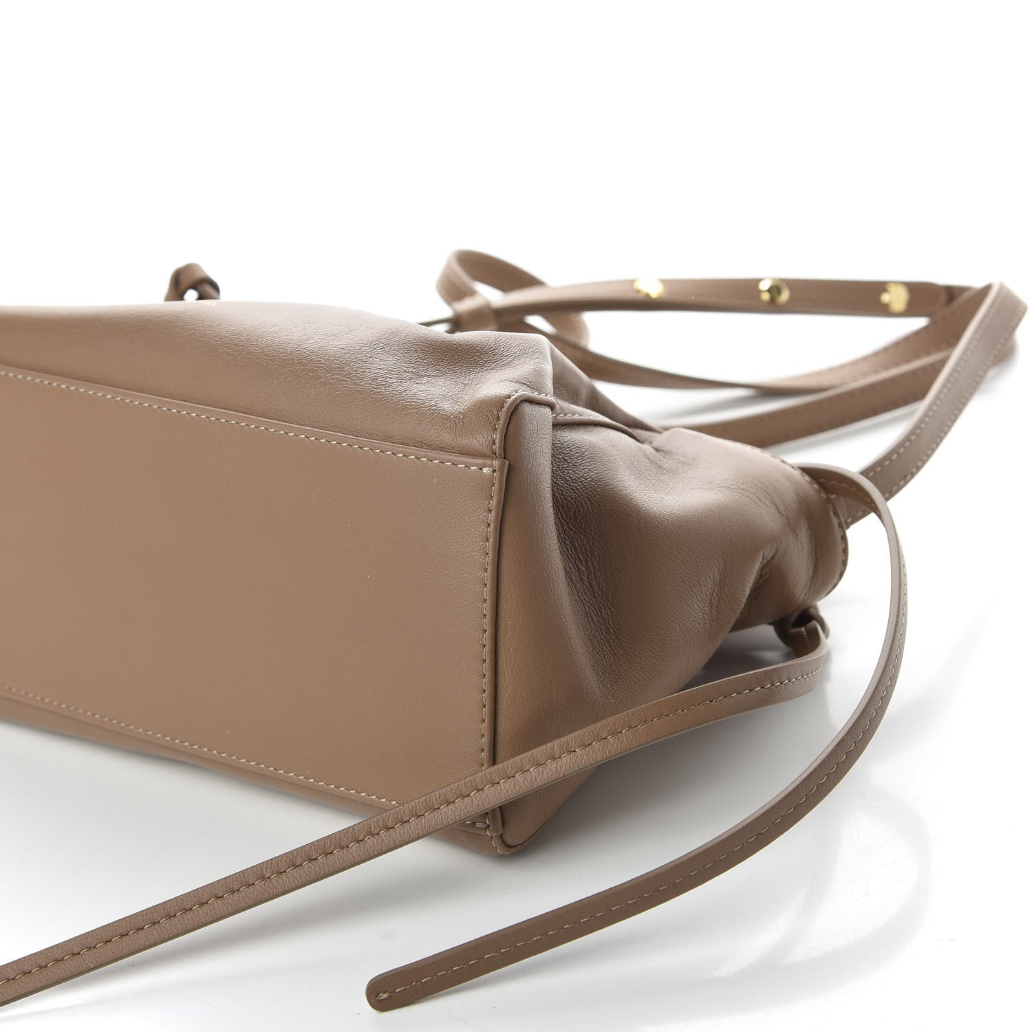 Mansur Gavriel Lambskin Mini Protea Bag Biscotto 7 of 9