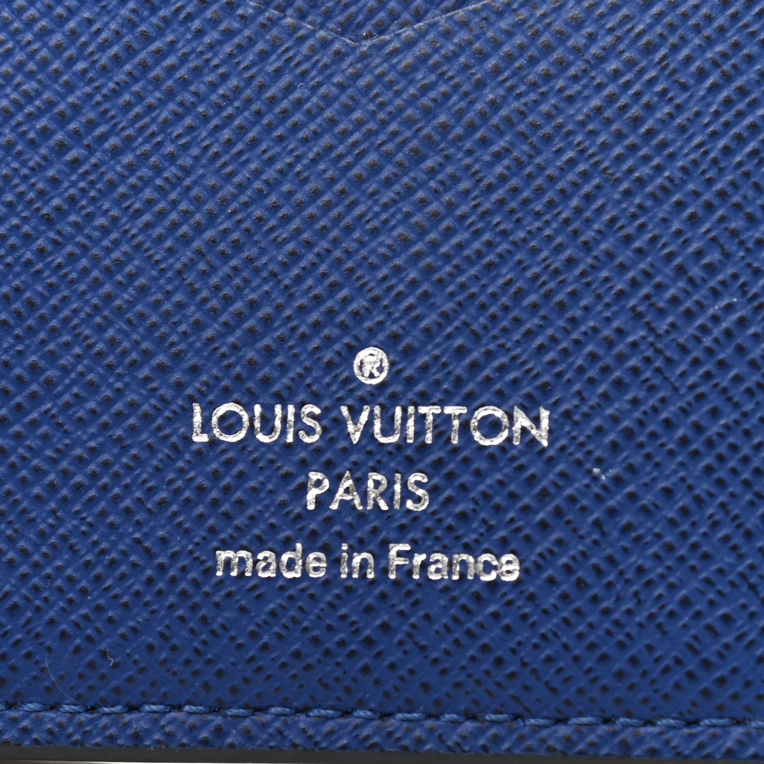Louis Vuitton Taigarama Pocket Organizer NM Cobalt 6 of 10