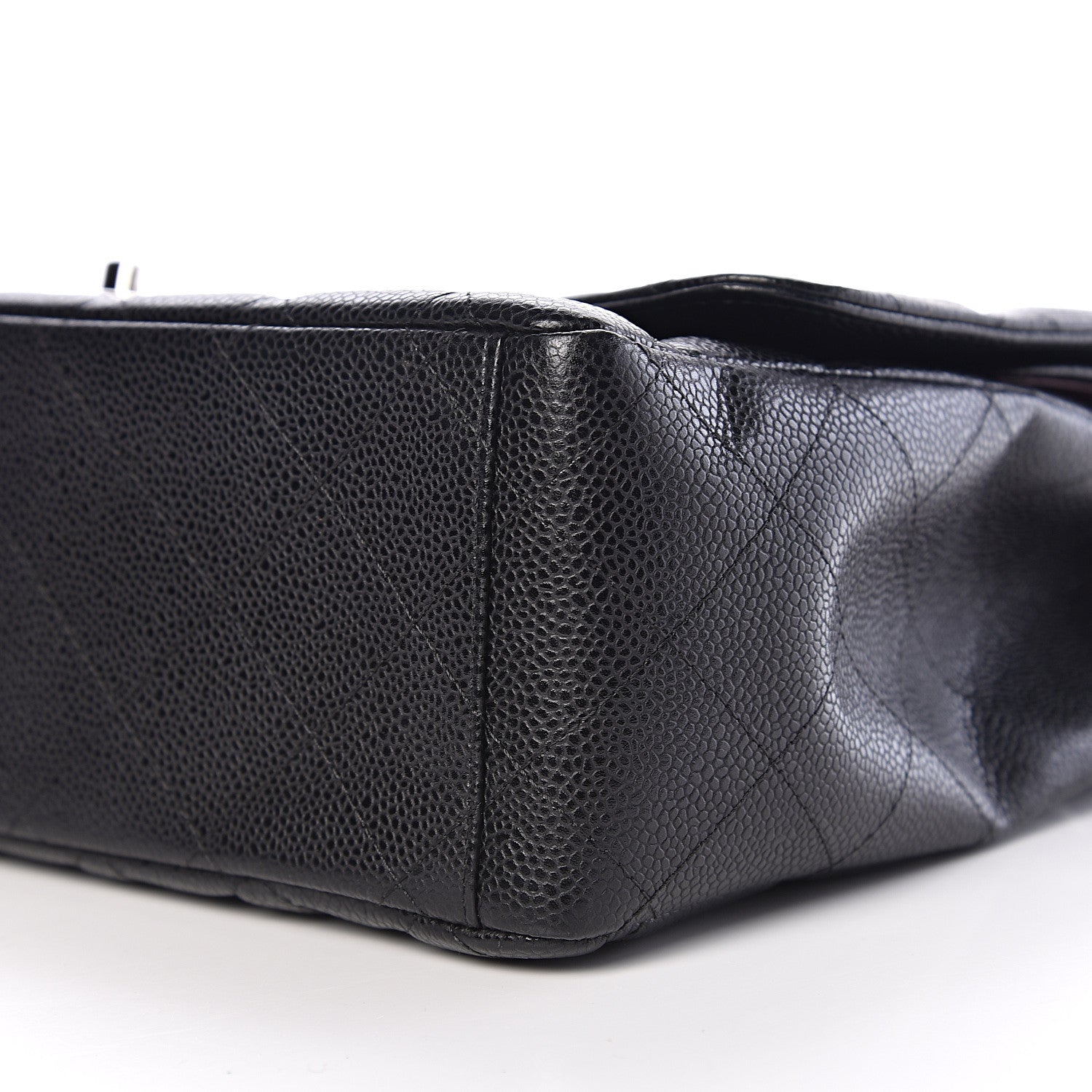 Chanel Caviar Quilted Maxi Double Flap Black 8 of 10