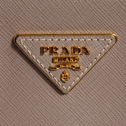 Prada Saffiano Lux Medium Promenade Tote Argilla 8 of 11