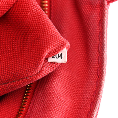 Prada Canapa Small Logo Tote Rosso 9 of 21