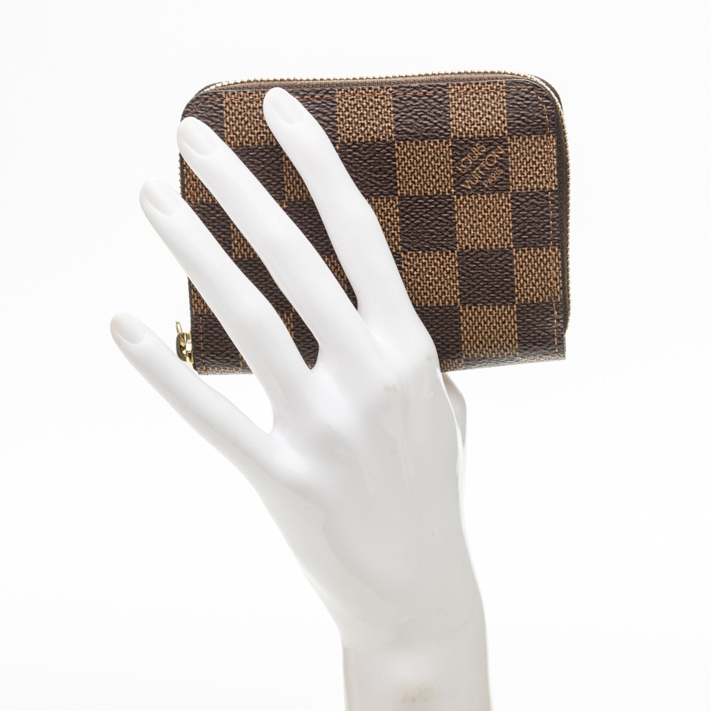 Damier Ebene Zippy Coin Purse