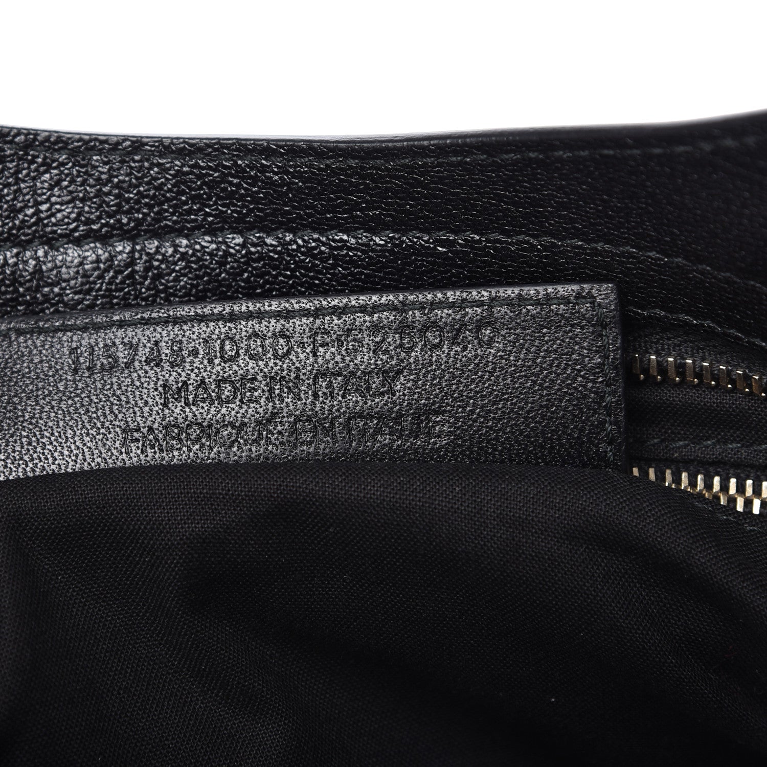 Balenciaga Chevre Silver Metallic Edge Hardware City Black 9 of 9