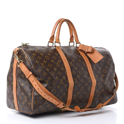 Louis Vuitton Monogram Keepall Bandouliere 50 3 of 17