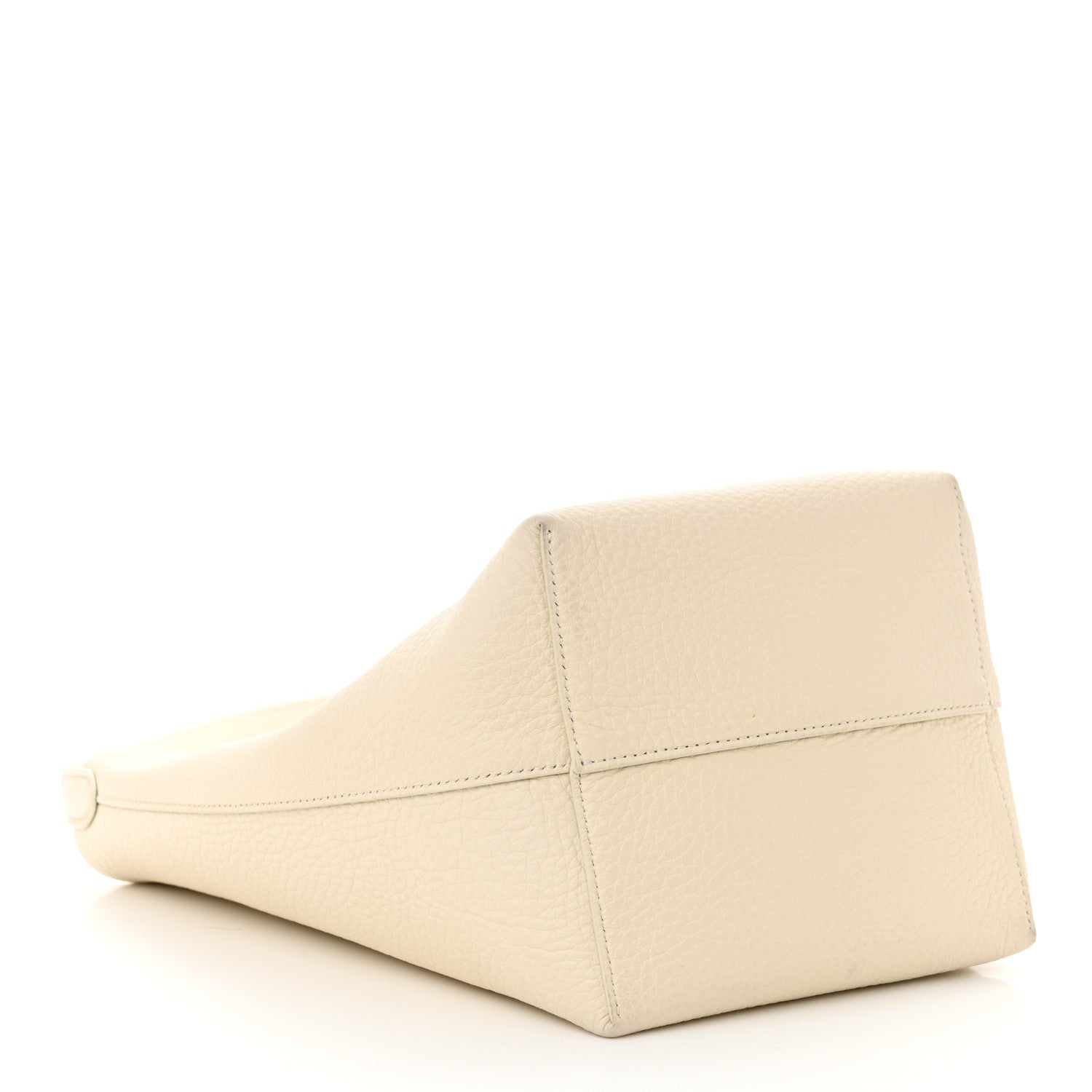 The Row Grained Calfskin Medium N/S Park Tote Ivory 4 of 10
