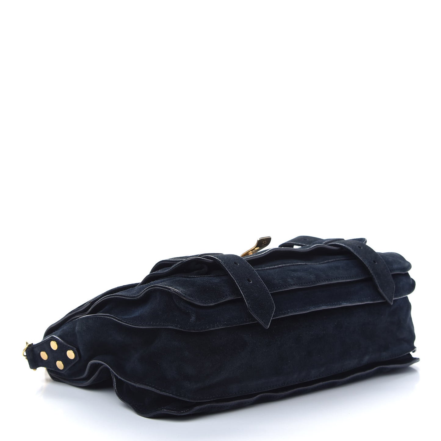 Suede Medium PS1 Satchel Navy