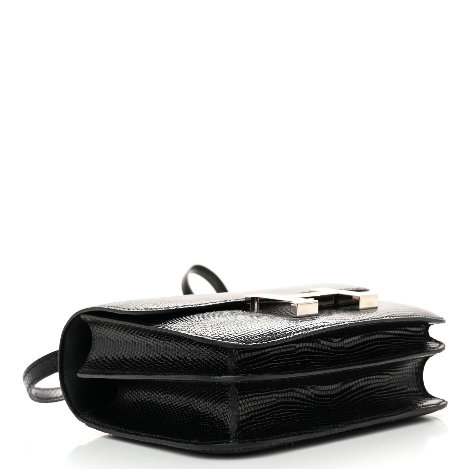Hermes Lizard Constance 18 Black 7 of 25