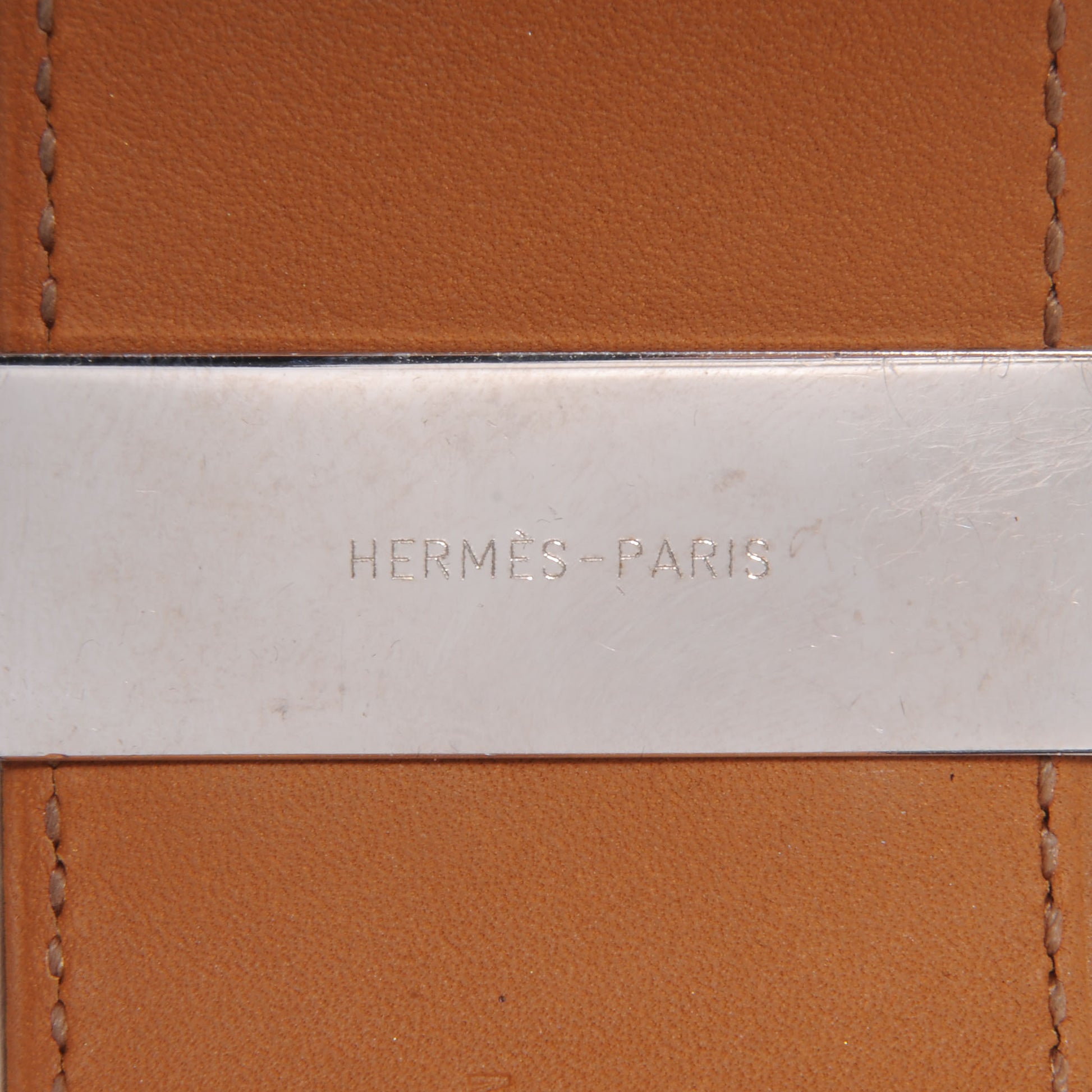 Hermes Barenia Collier de Chien CDC Bracelet Fauve Small 5 of 7