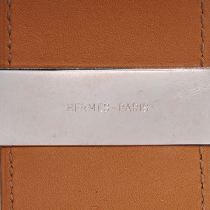 Hermes Barenia Collier de Chien CDC Bracelet Fauve Small 5 of 7