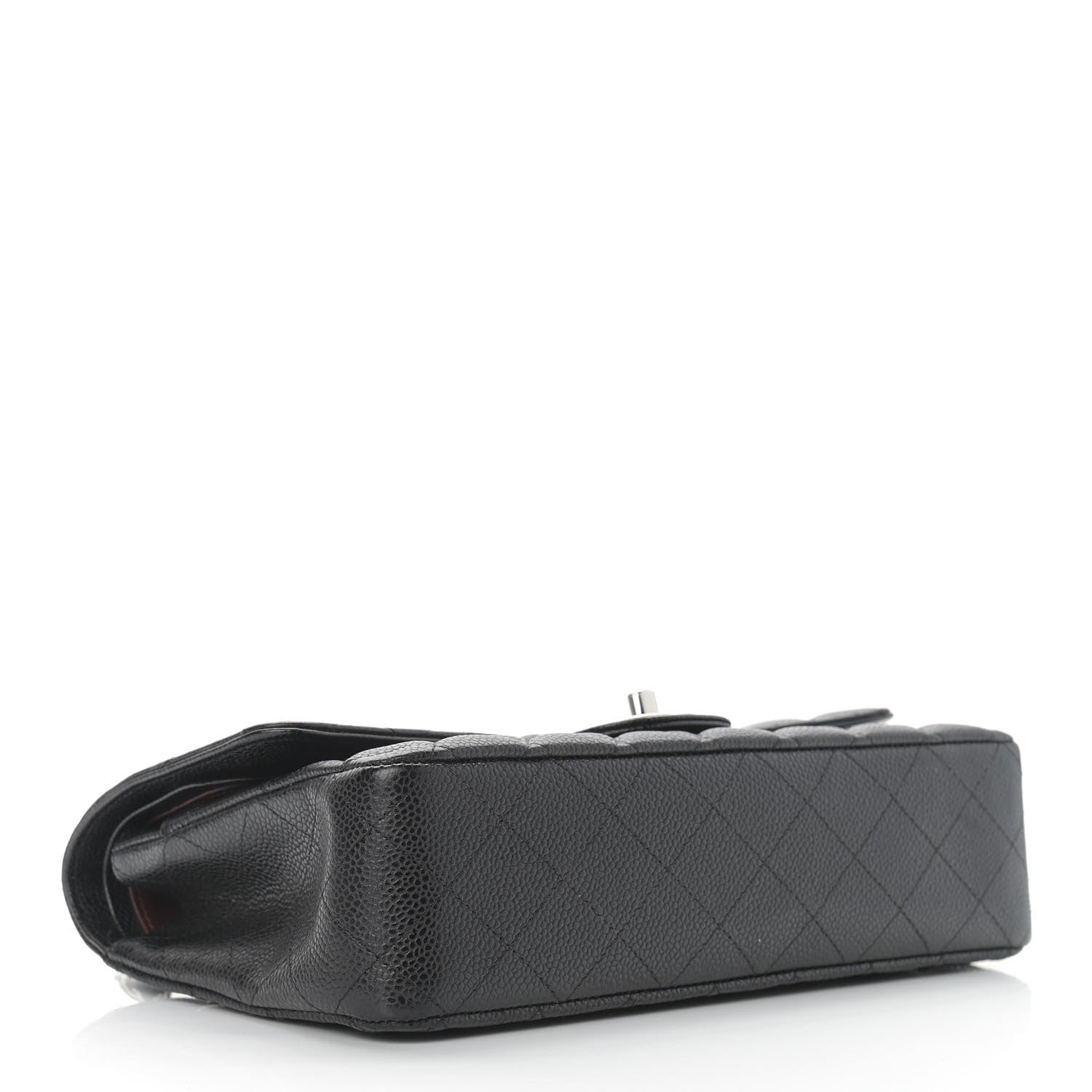 Chanel Caviar Quilted Medium Double Flap Black 3 of 9