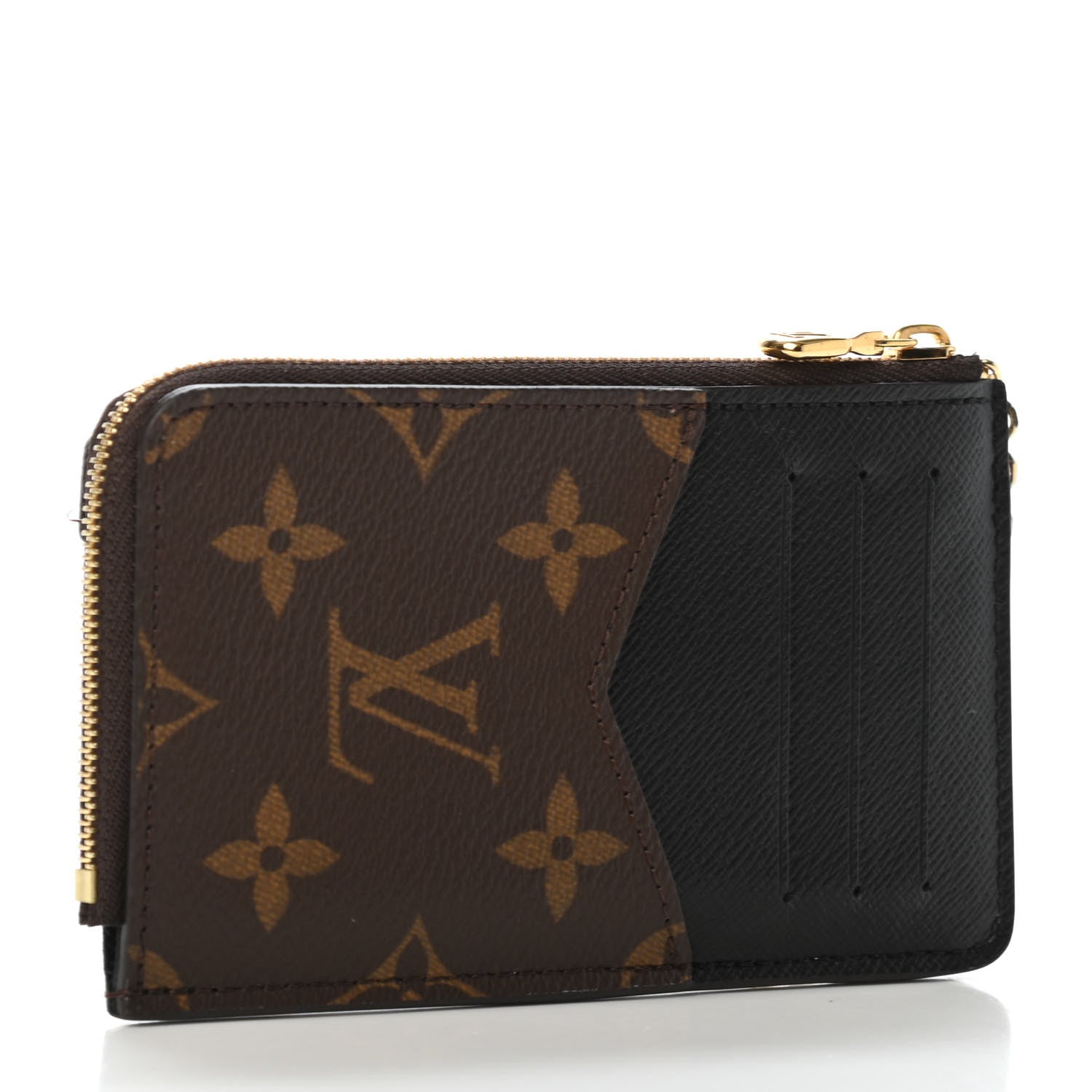 Louis Vuitton Monogram Recto Verso Card Holder Black 2 of 4