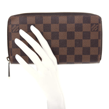 Louis Vuitton Damier Ebene Zippy Wallet 2 of 12