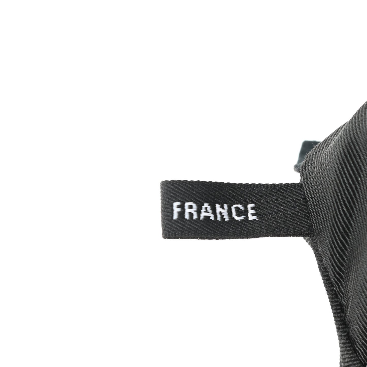 Lambskin Chocolate Bar Mademoiselle Flap Black