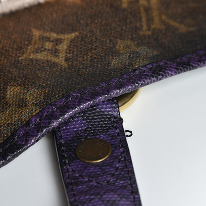 Louis Vuitton Monogram Karung Heartbreak Jokes Tote Violet 8 of 9
