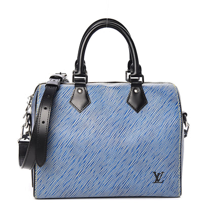 Louis Vuitton Epi Speedy Bandouliere 25 Denim Light 1 of 8
