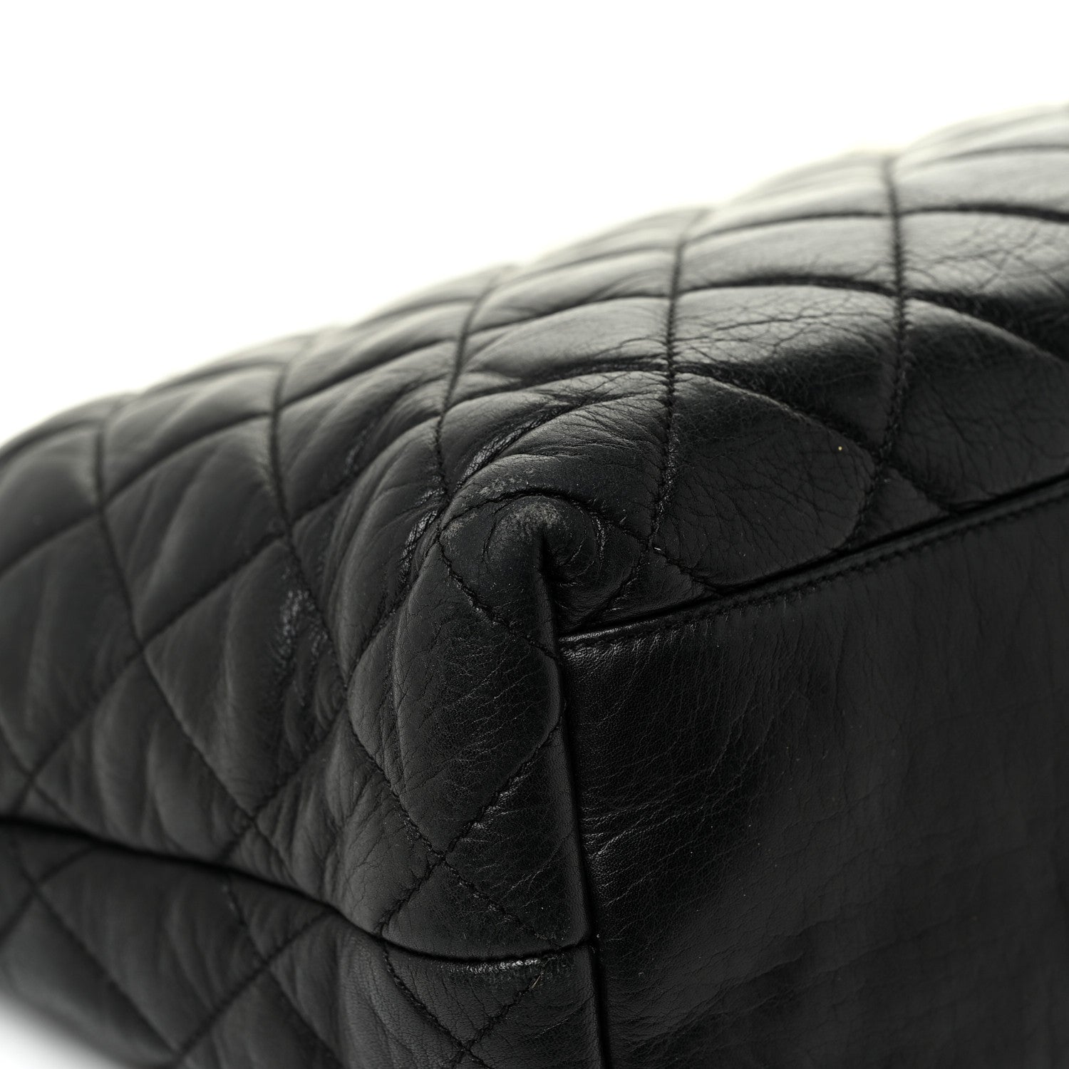 Chanel Lambskin Quilted Tote Black 22 of 30
