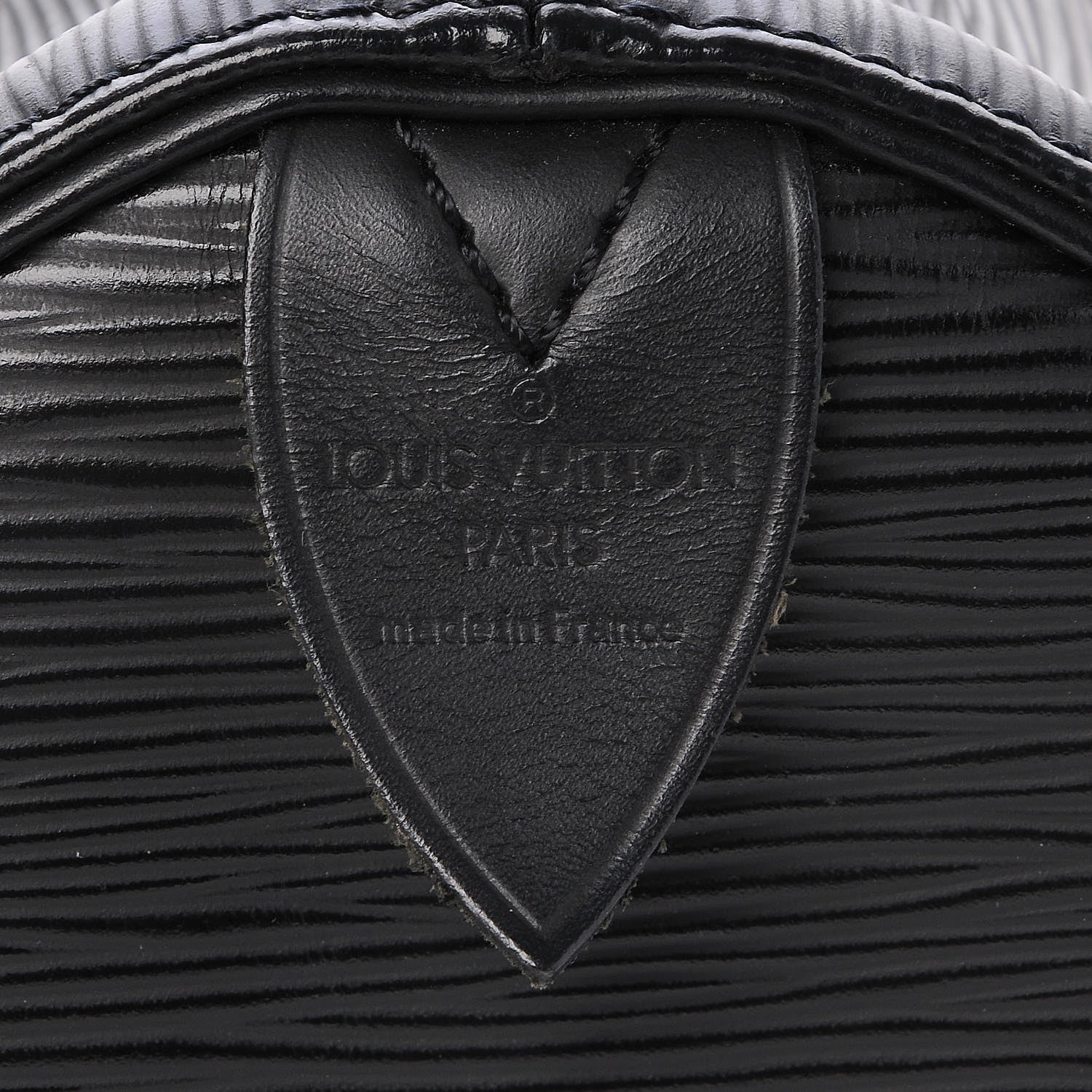 Louis Vuitton Epi Speedy 30 Black 6 of 7