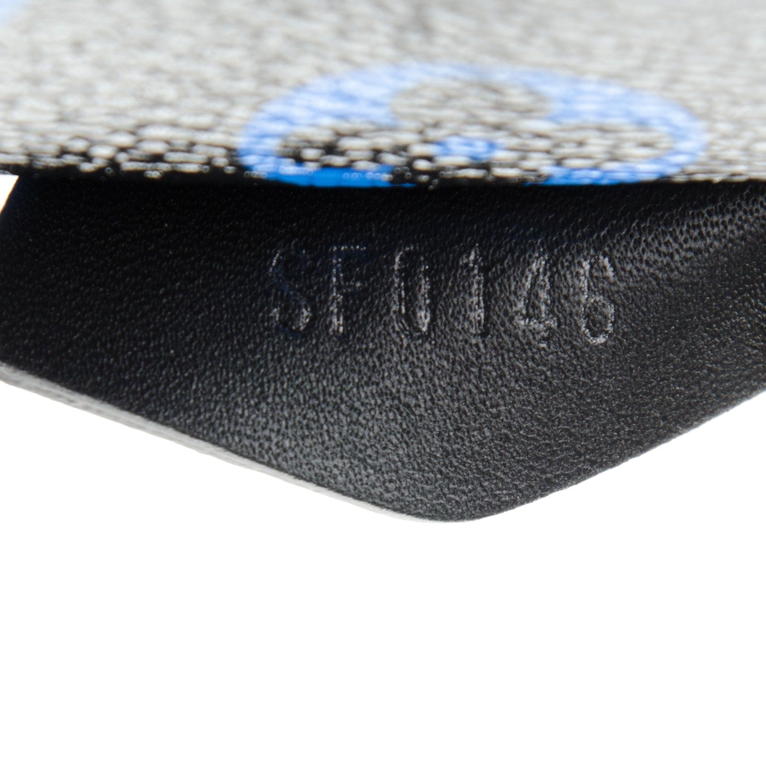 Louis Vuitton Colored Monogram Mini Pochette Accessories Blue Black 7 of 7