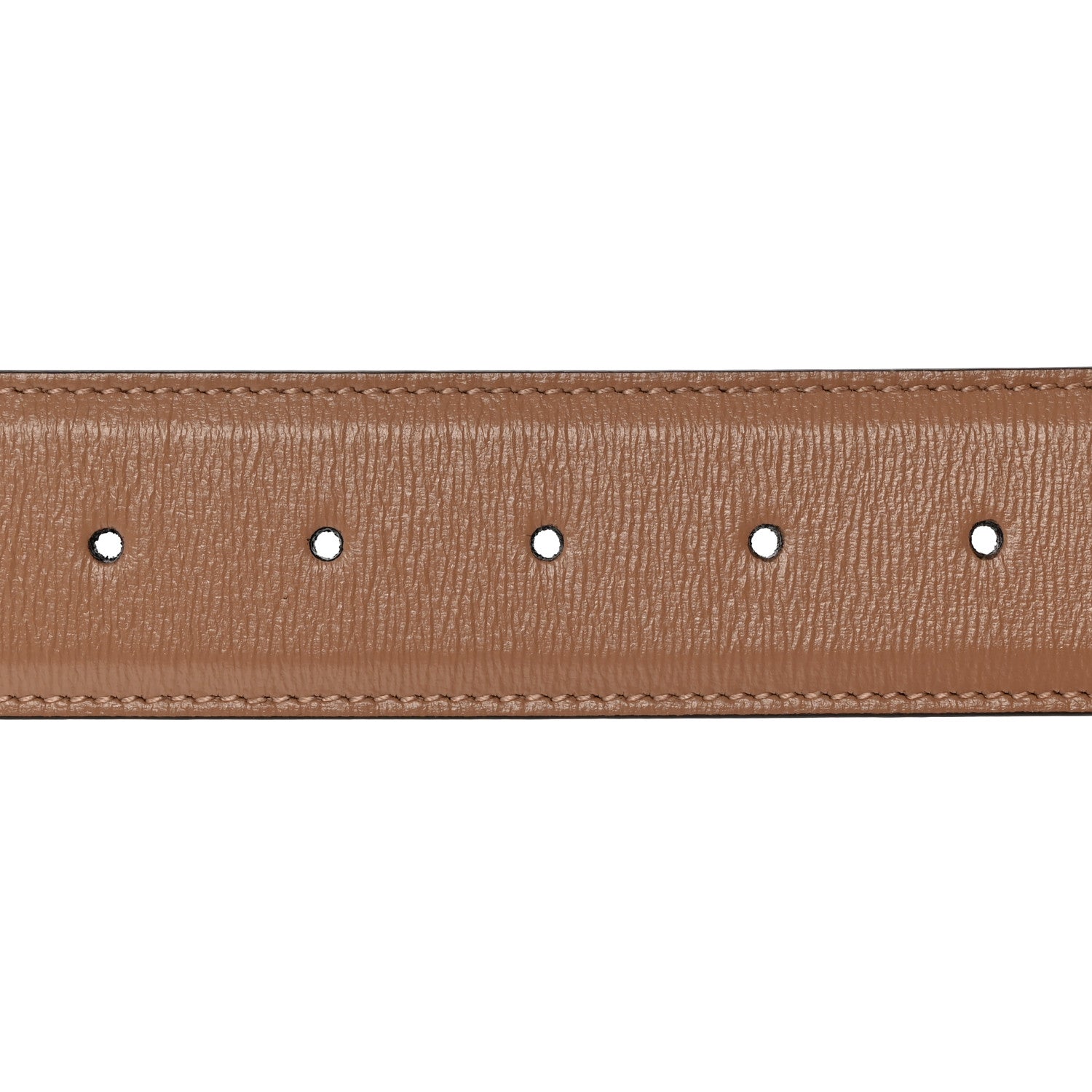 Gucci Azalea Calfskin Enamel Monochrome Double G 40mm Belt 80 32 Camelia 3 of 7