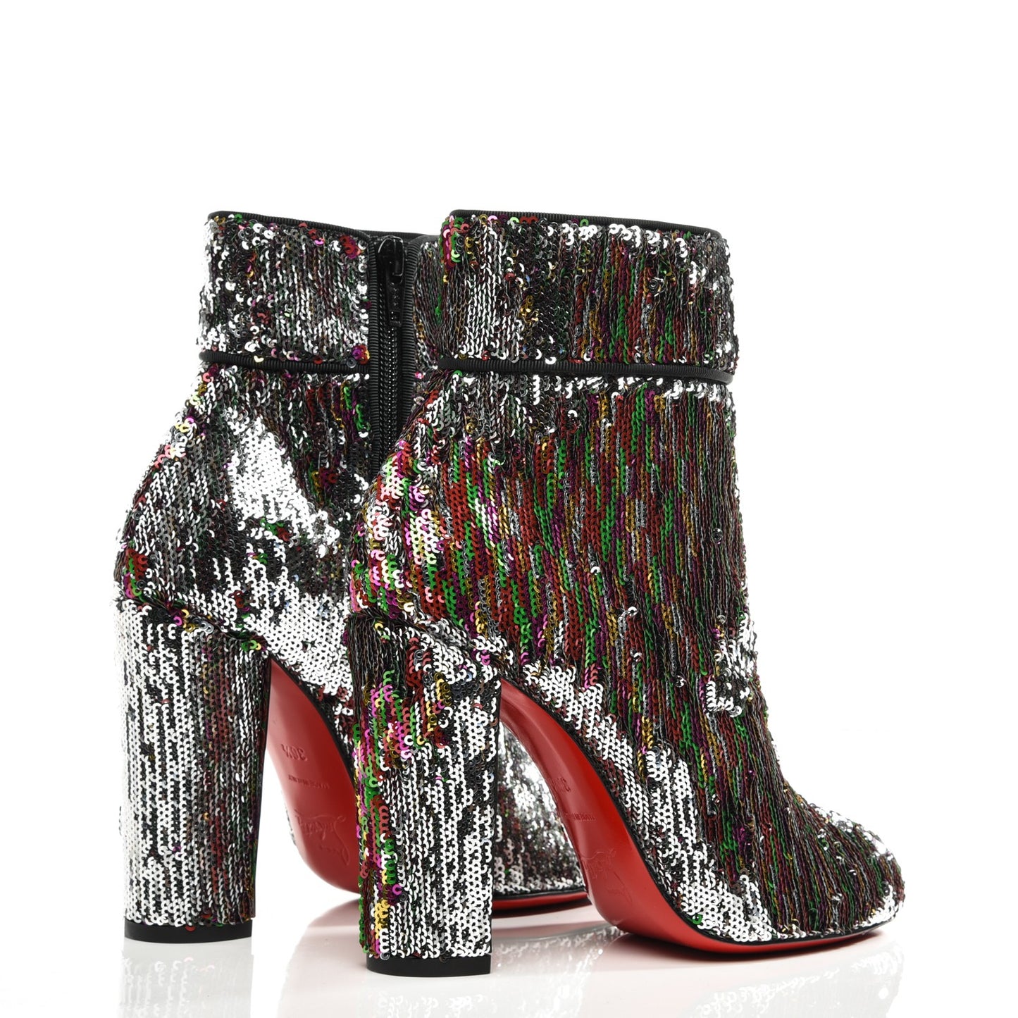 Paillettes Moulamax Booties 36.5 Multicolor